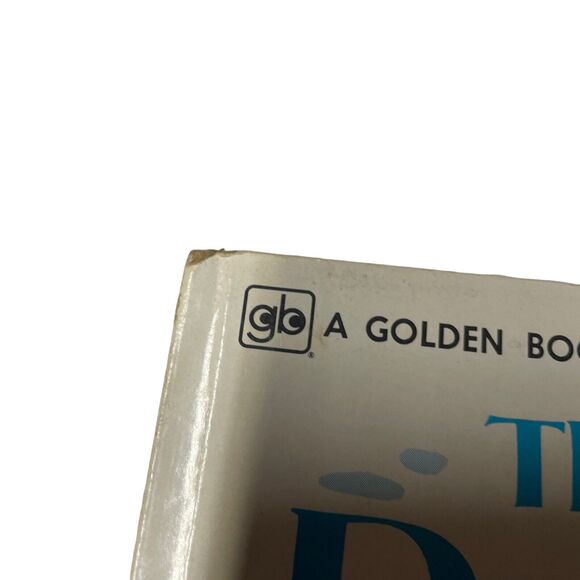 The Fuzzy Duckling Vintage Golden Book Large 1977 Children’s Hardcover - Picture 11 of 14